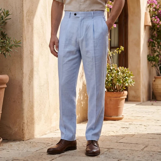 Men's Relaxed Fit Straight Leg Pants for Effortless Style
