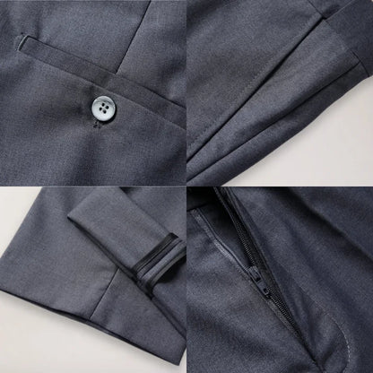 Men's Two-Piece Formal Suit & Trousers Set