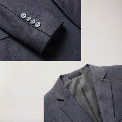 Men's Two-Piece Formal Suit & Trousers Set