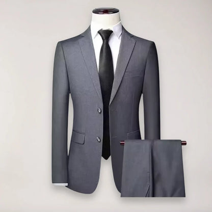 Men's Two-Piece Formal Suit & Trousers Set