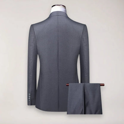 Men's Two-Piece Formal Suit & Trousers Set